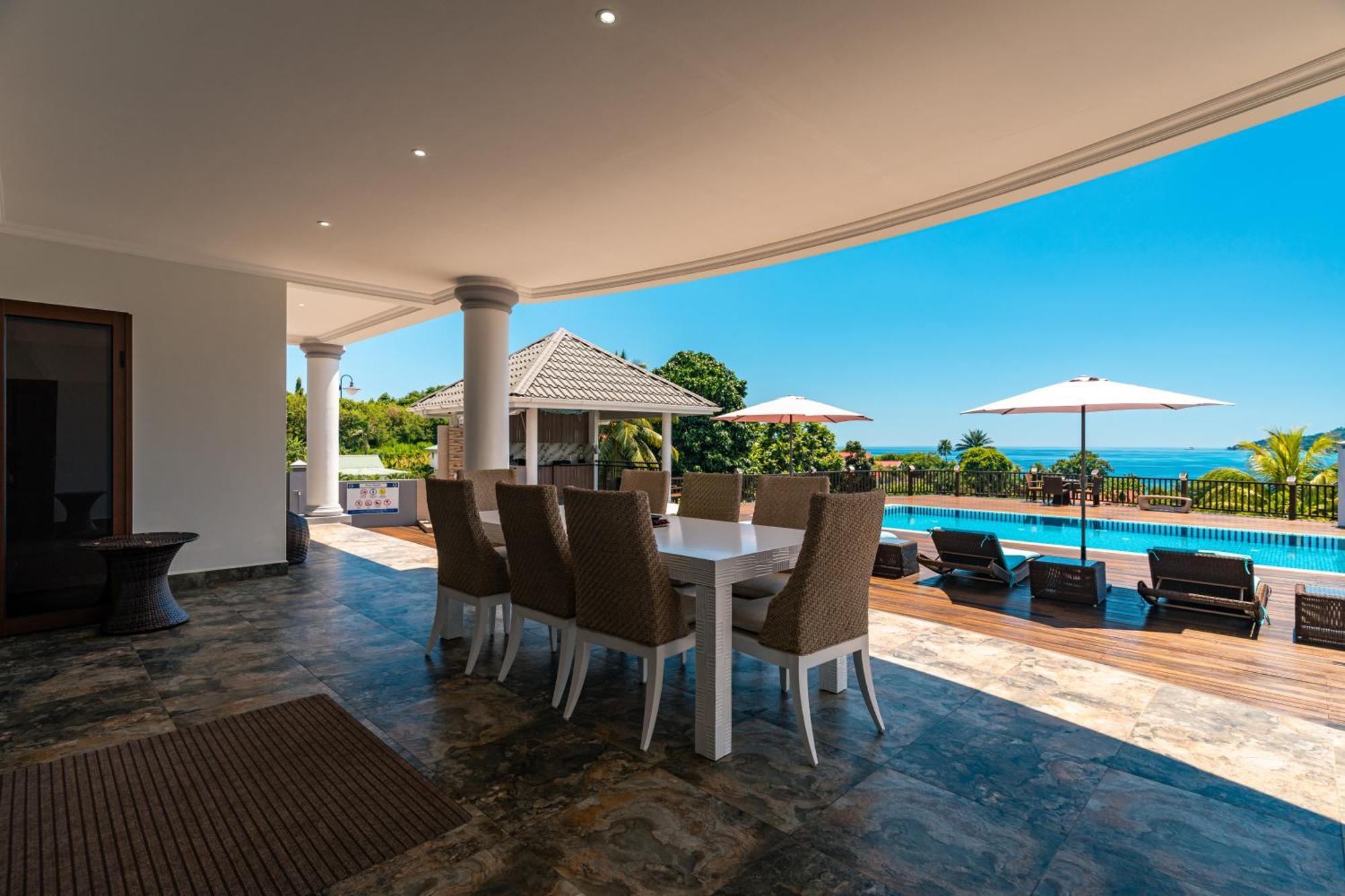 D'Offay Seaview Apartments Beau Vallon  Exterior photo